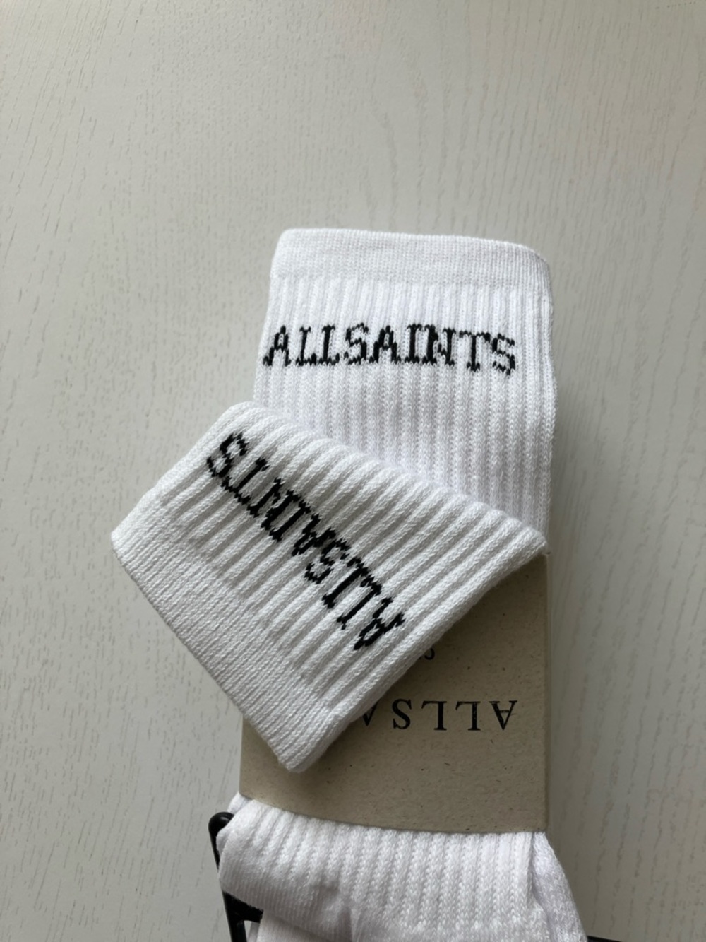 All Saints Crew Socks - Pair (Size 5-10) NWT - Picture 3 of 6